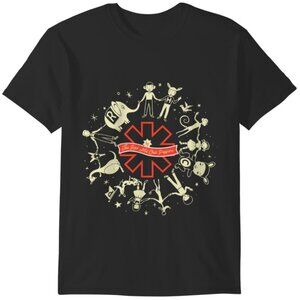 Red Hot Chili Peppers One Hot Minute Rock Band Music Fan Gift Graphic T-Shirt 90